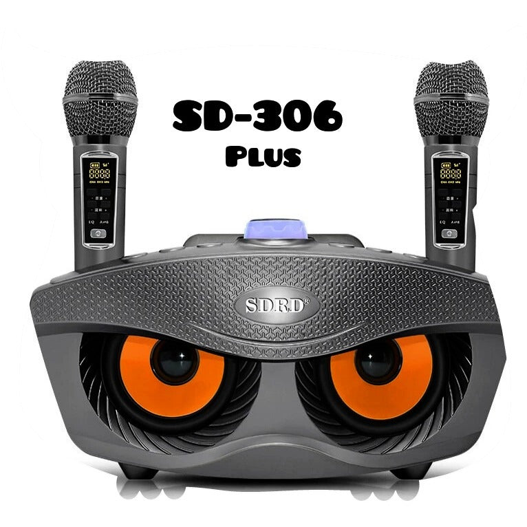 SDRD SD-306 Plus Karaoke Speaker system with 2 Mic SDRD SD-306 Plus Karaoke Speaker system with 2 Mic